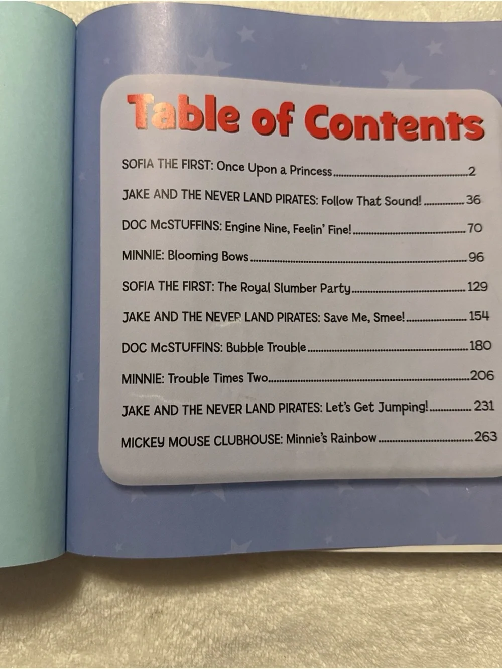 Disney Big Book of Junior Characters - Purple, White, Pink